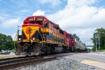 KCS 2959 leads a local south out of Gentry 